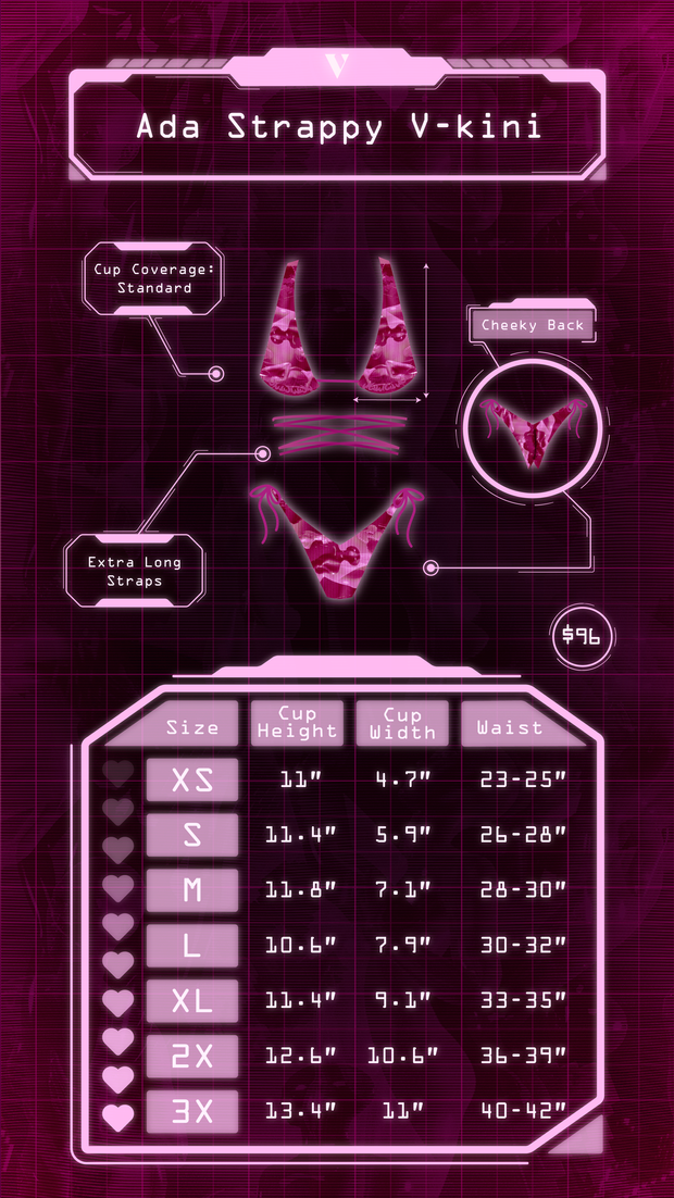 Ada V-kini in Magenta