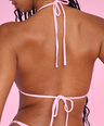 Cherrybomb V-kini Top in Pink
