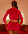 Vacation Jacket & Skort Set in Red