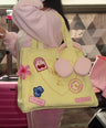 Vacation Tote Bag in Yellow