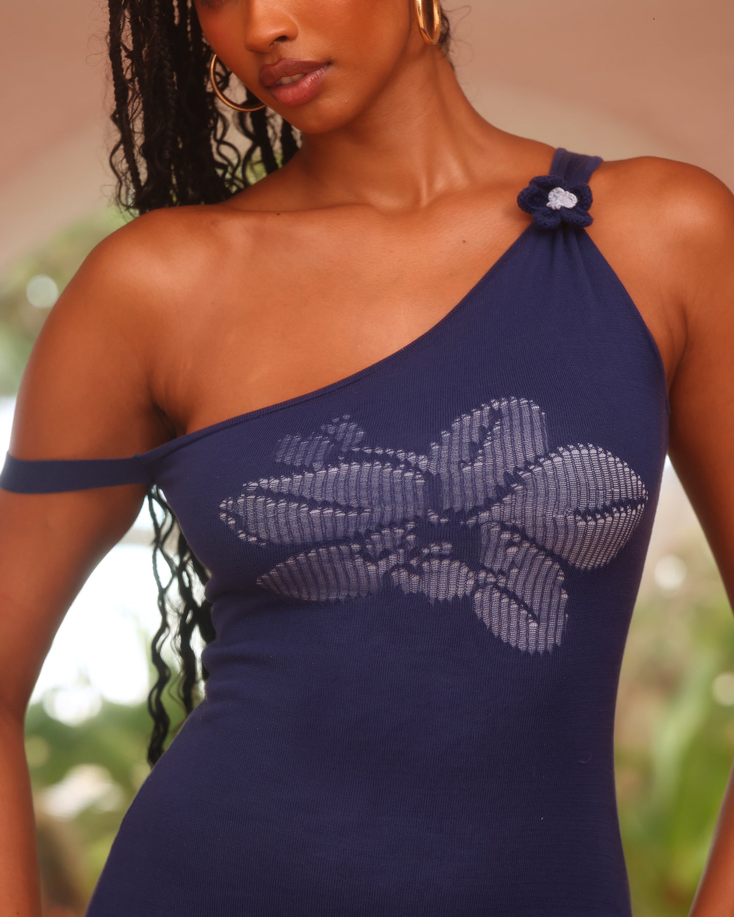 Luca Dress in Blue