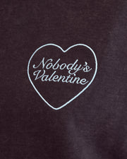 Nobody's Valentine Hoodie in Black