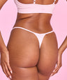 Cotton Thong 3 Pack in Pastels