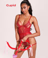 Avril Bodysuit in Red