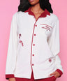Unisex Button Down PJ Top