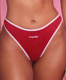 Naughty Nice Panty in Red