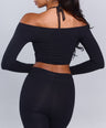 Valerie Ballet Top in Black