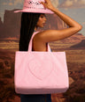 Voight Reversible Tote Bag in Pink
