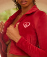 Vacation Jacket & Skort Set in Red