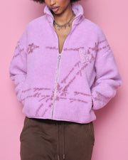Coven Heart Sherpa in Pink