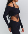 Valerie Ballet Top in Black