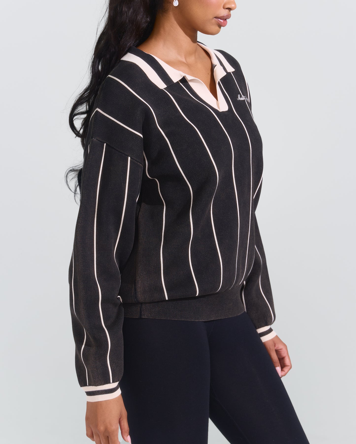 Made In Hell Striped Sweater