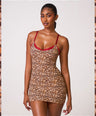 Drea Dress in Leopard