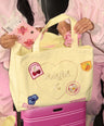 Vacation Tote Bag in Yellow